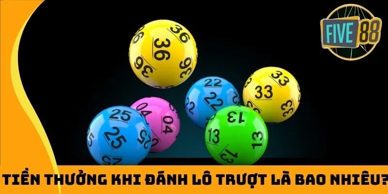 Tiền thưởng khi đánh lô trượt là bao nhiêu?